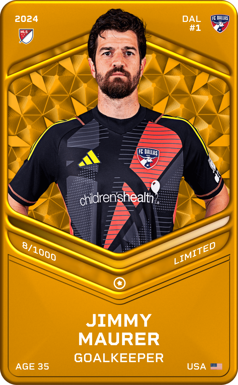 Jimmy Maurer 2024-25 • Limited 8/1000