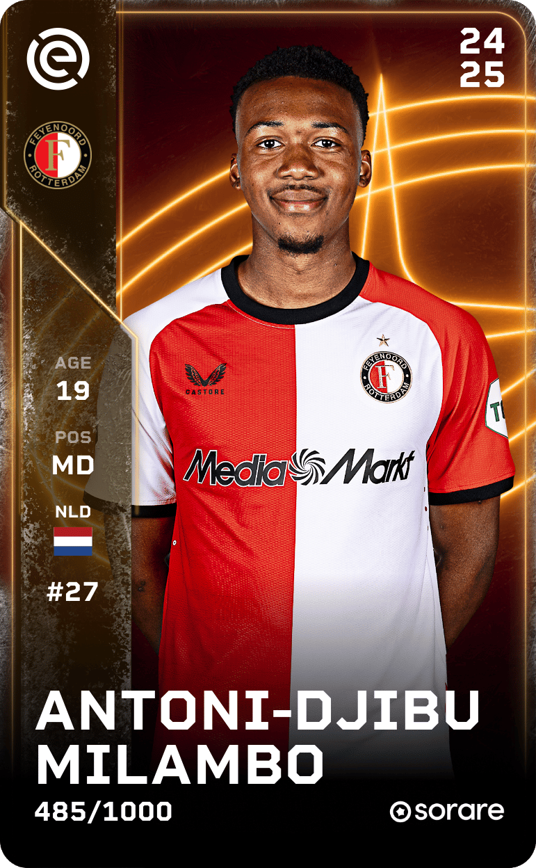 Antoni-Djibu Milambo 2024-25 • Limited 485/1000