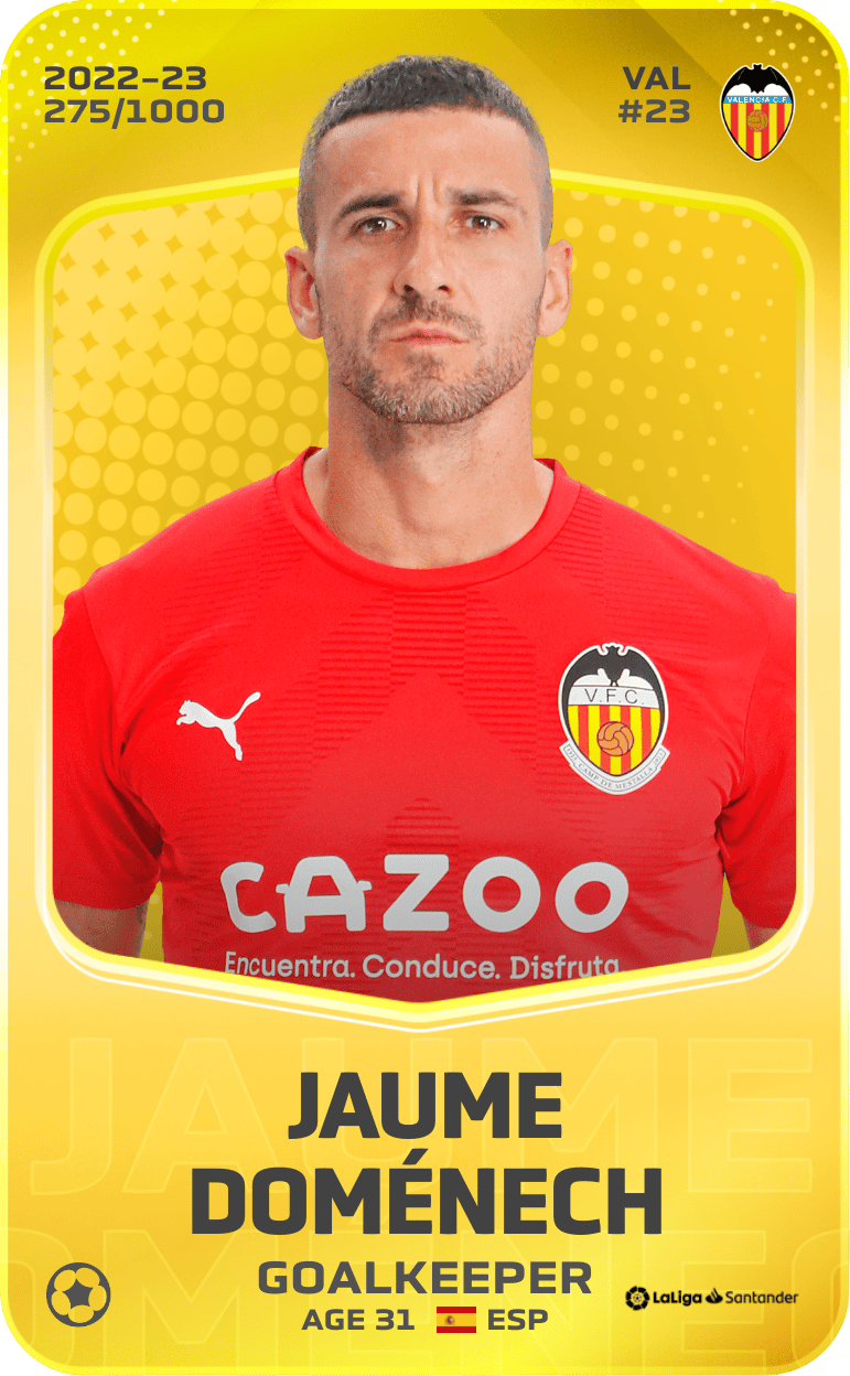 Jaume Doménech 2022-23 • Limited 275/1000
