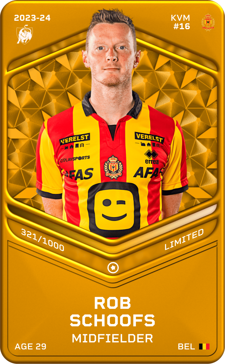 Rob Schoofs 2023-24 • Limited 321/1000