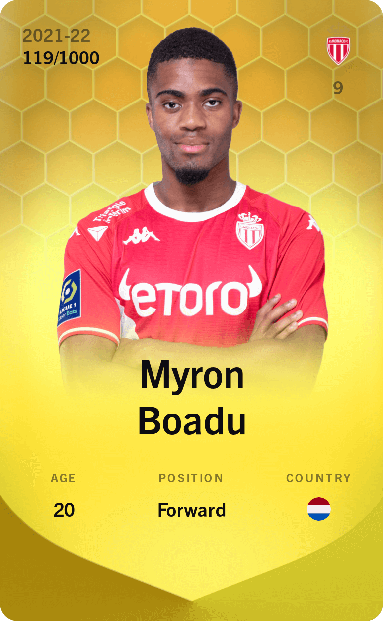 Myron Boadu 2021-22 • Limited 119/1000