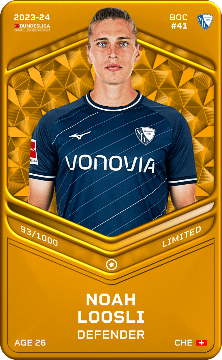 Noah Loosli 2023-24 • Limited 93/1000