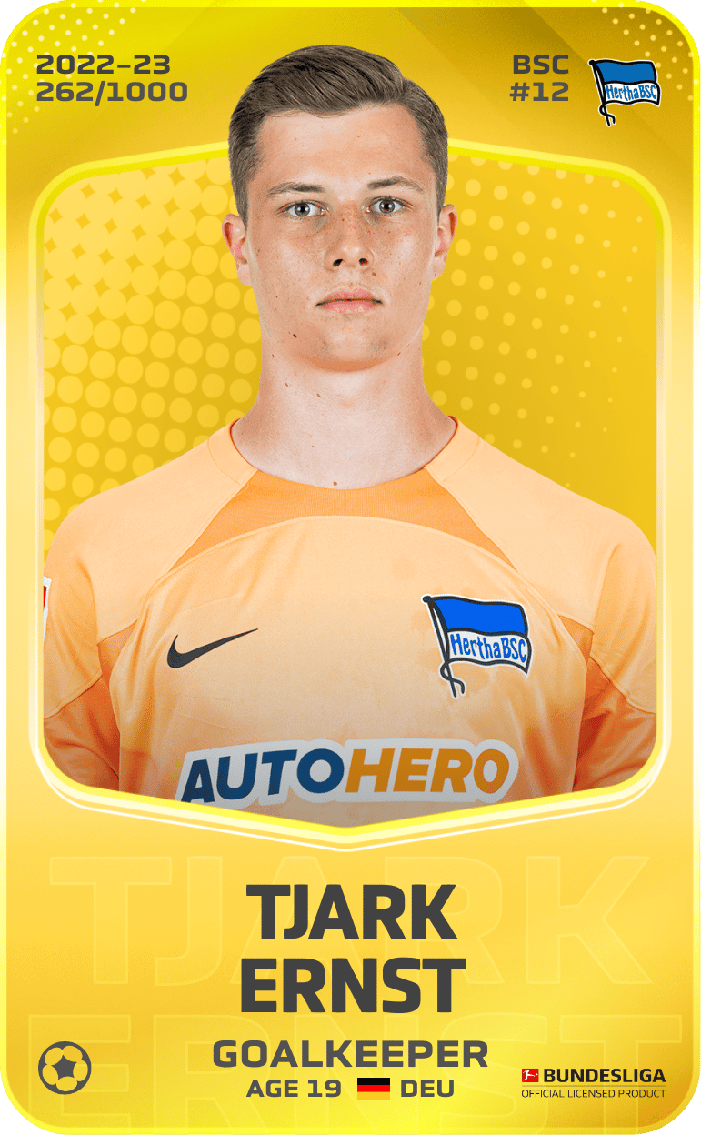 Tjark Ernst 2022-23 • Limited 262/1000