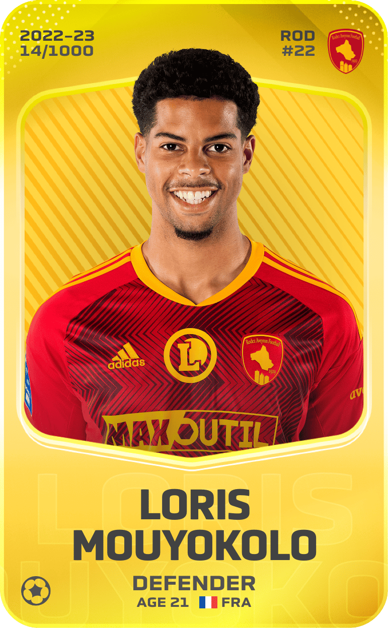 Loris Mouyokolo 2022-23 • Limited 14/1000