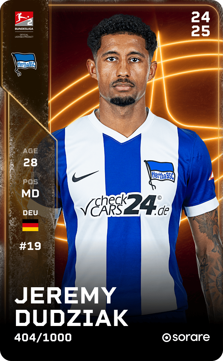 Jeremy Dudziak 2024-25 • Limited 404/1000