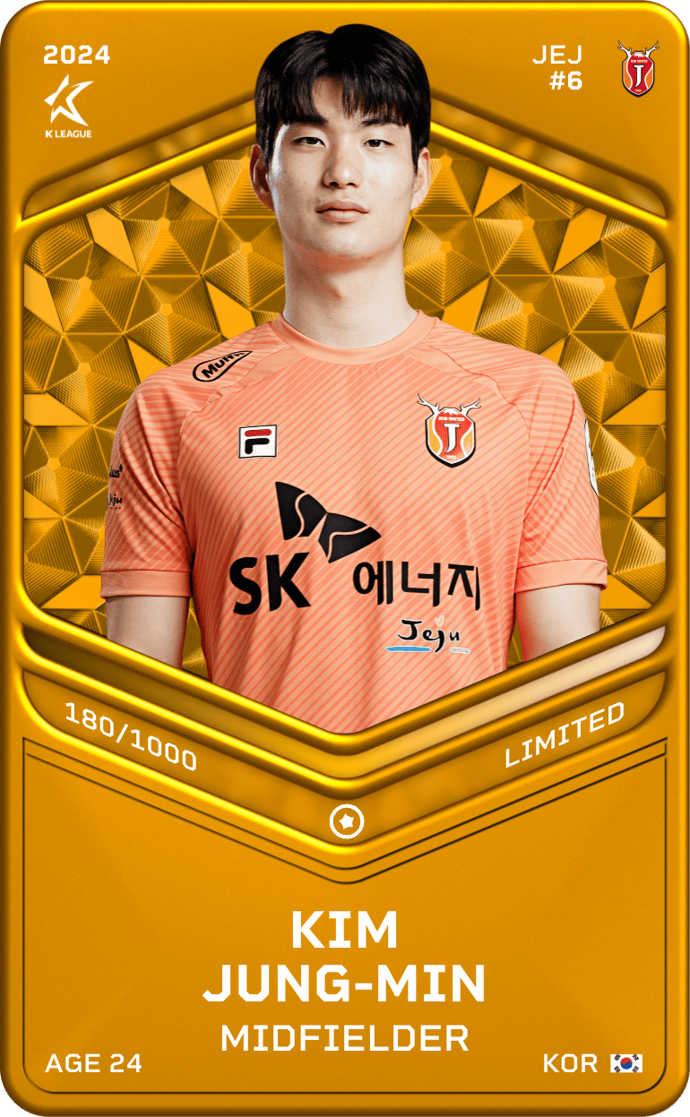Kim Jung-Min 2024-25 • Limited 180/1000