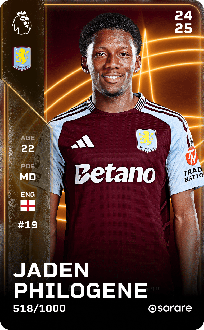Jaden Philogene 2024-25 • Limited 518/1000