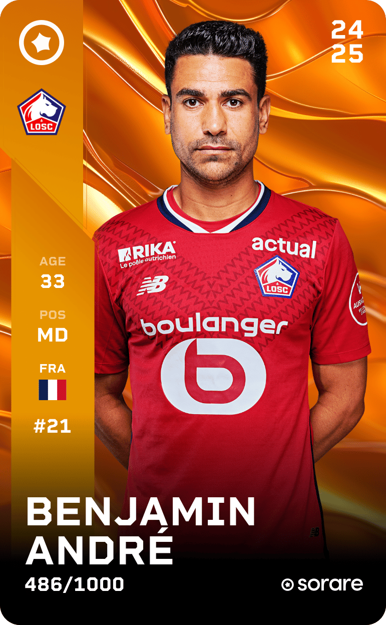 Benjamin André 2024-25 • Limited 486/1000