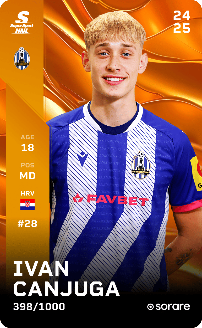 Ivan Canjuga 2024-25 • Limited 398/1000