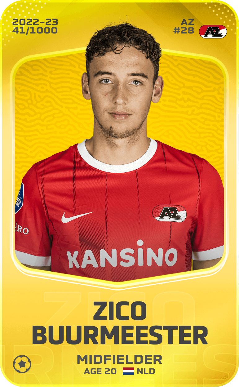 Zico Buurmeester 2022-23 • Limited 41/1000