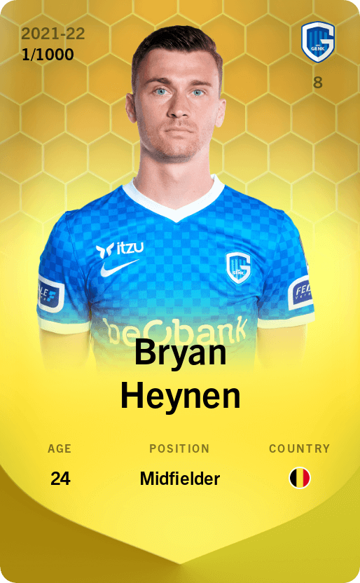 Bryan Heynen 2021-22 • Limited 1/1000