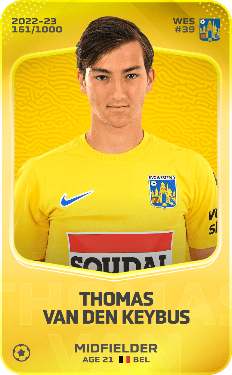 Thomas Van den Keybus 2022-23 • Limited 161/1000