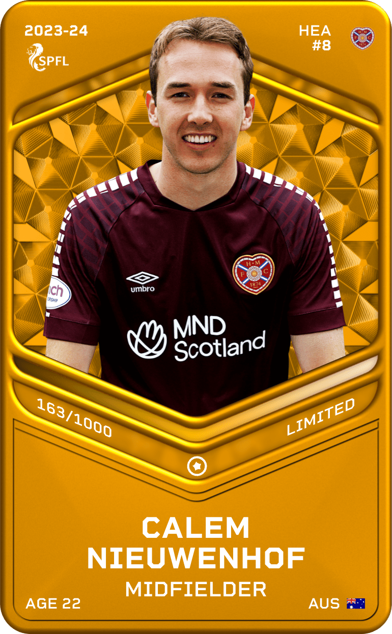 Calem Nieuwenhof 2023-24 • Limited 163/1000