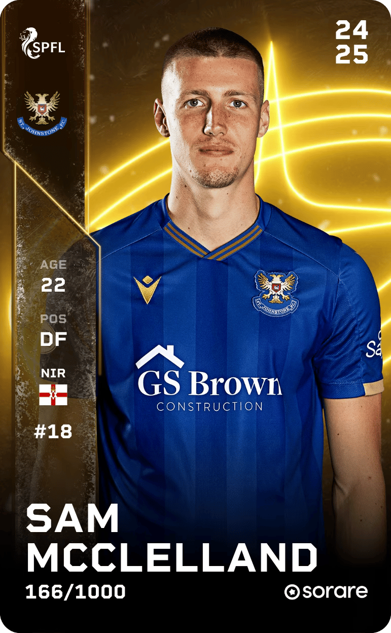 Sam McClelland 2024-25 • Limited 166/1000