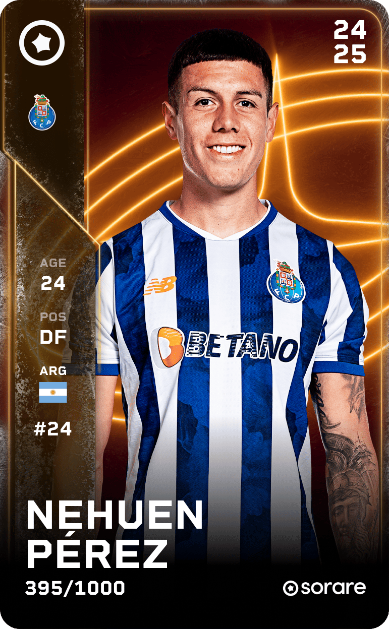 Nehuen Pérez 2024-25 • Limited 395/1000