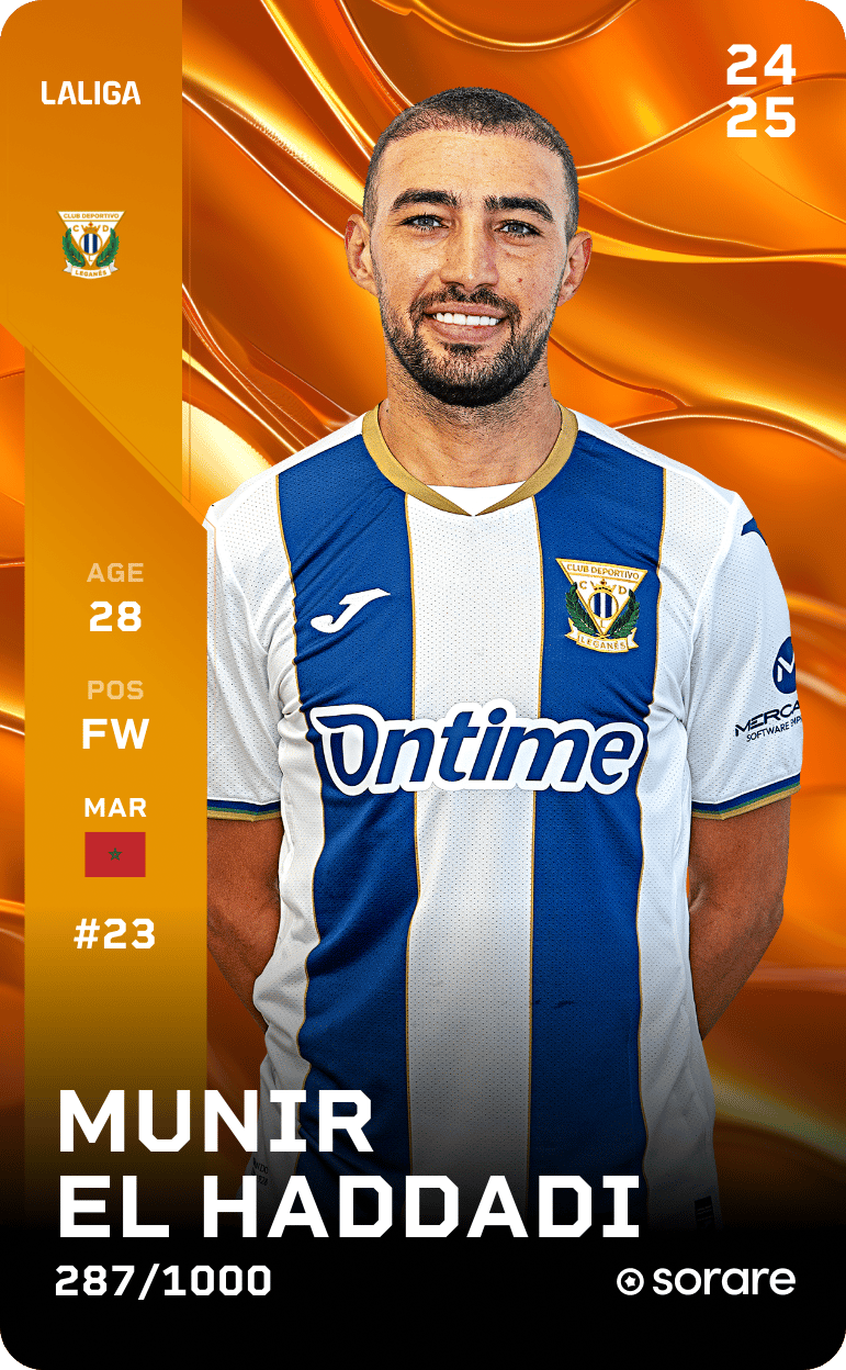 Munir El Haddadi 2024-25 • Limited 287/1000