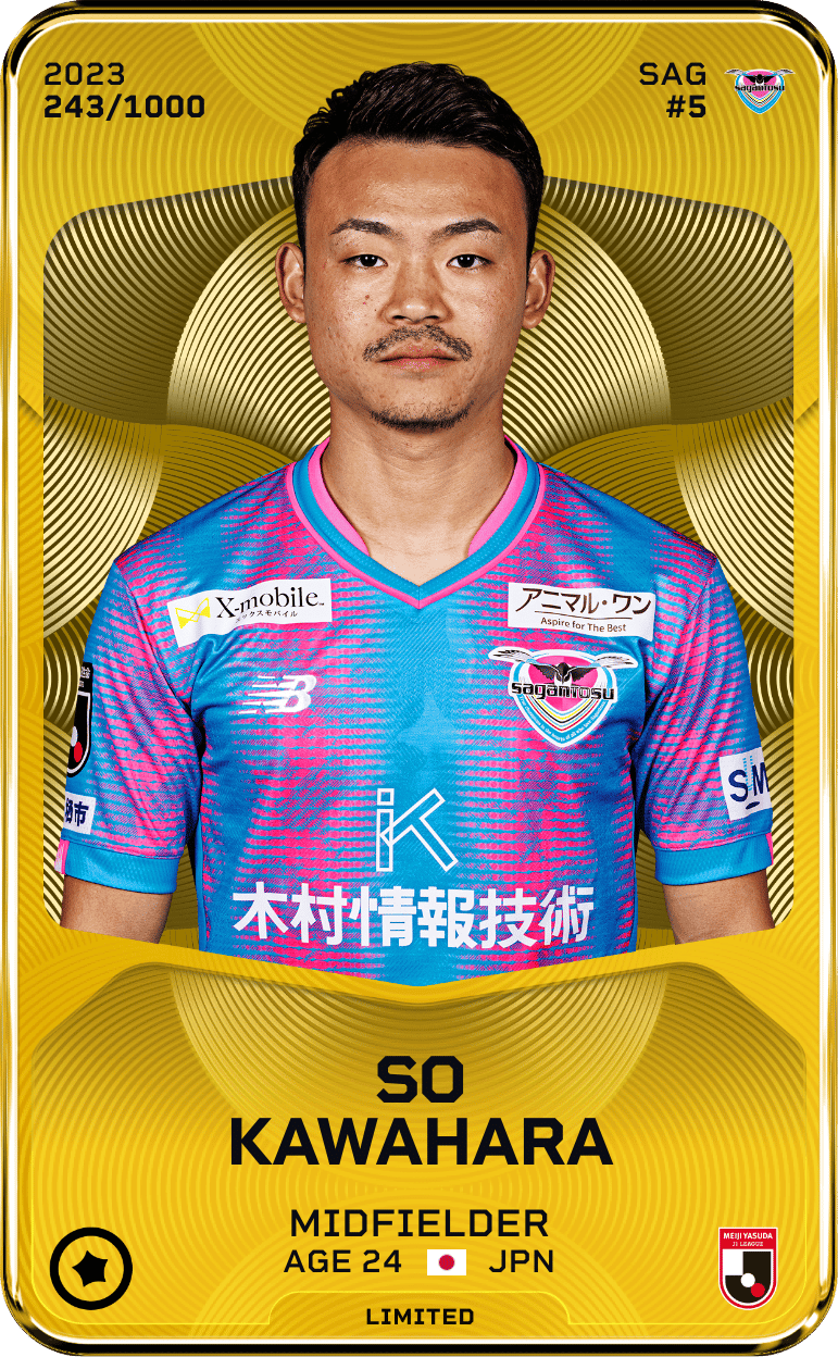 So Kawahara 2023-24 • Limited 243/1000