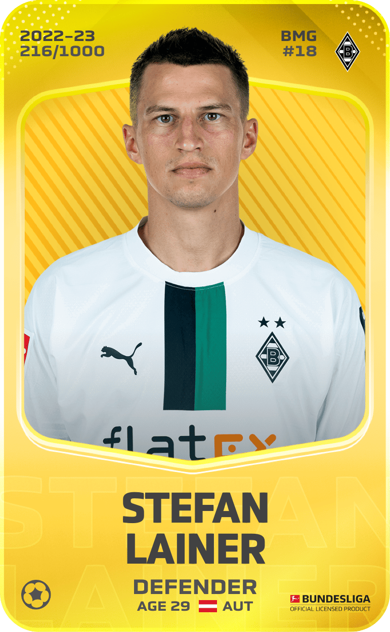 Stefan Lainer 2022-23 • Limited 216/1000