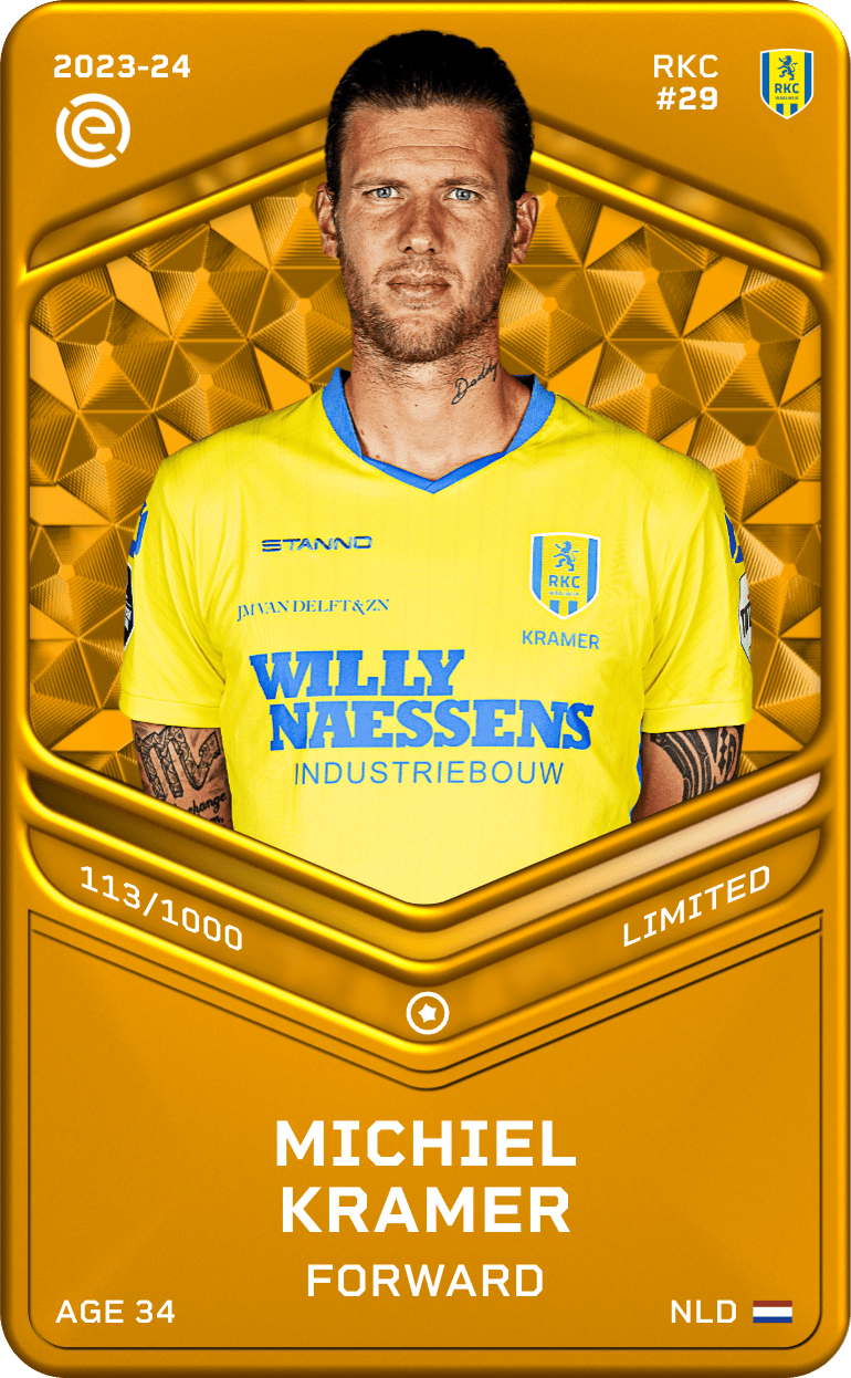 Michiel Kramer 2023-24 • Limited 113/1000