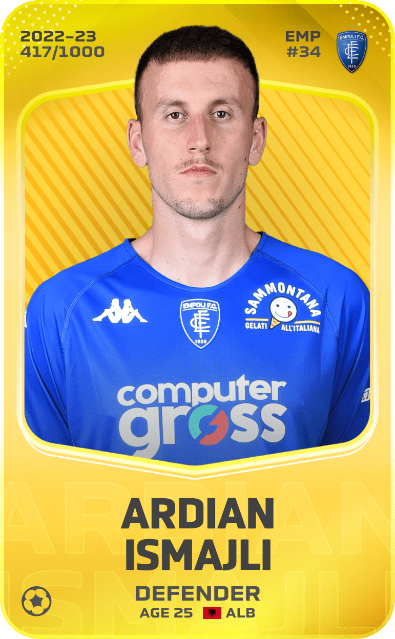 Ardian Ismajli 2022-23 • Limited 417/1000