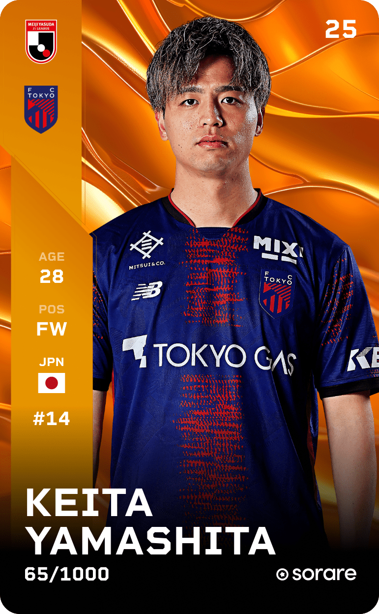 Keita Yamashita 2025-26 • Limited 65/1000