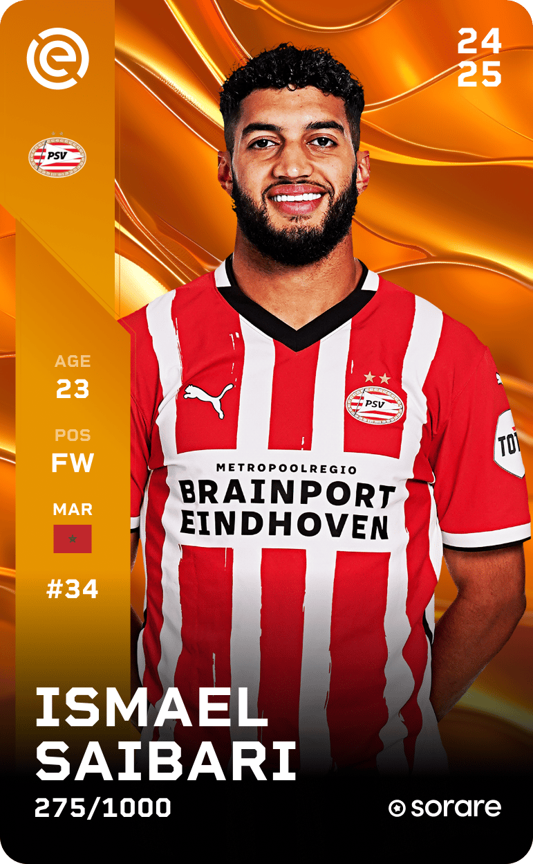 Ismael Saibari 2024-25 • Limited 275/1000