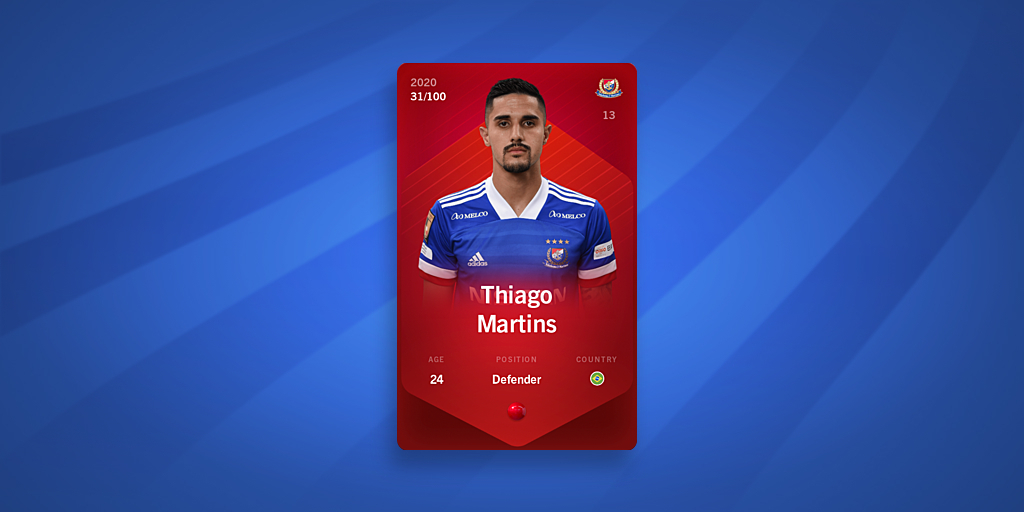 Thiago Martins 21 Rare 31 100