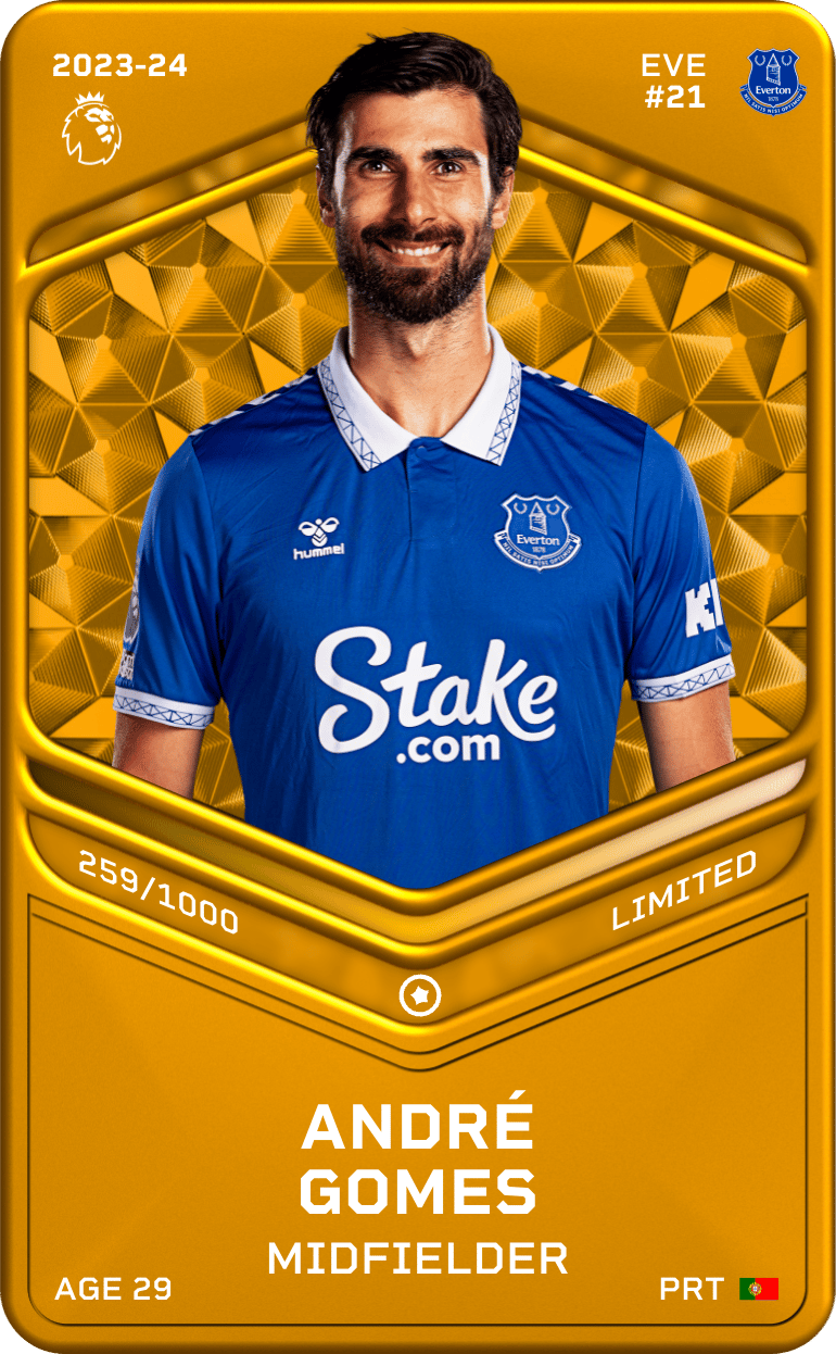 André Gomes 2023-24 • Limited 259/1000