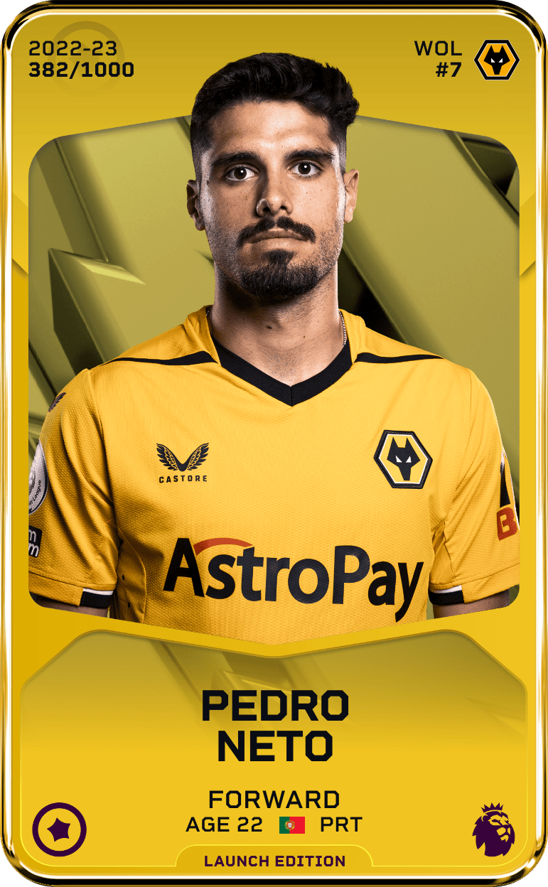 Pedro Neto 2022-23 • Limited 382/1000