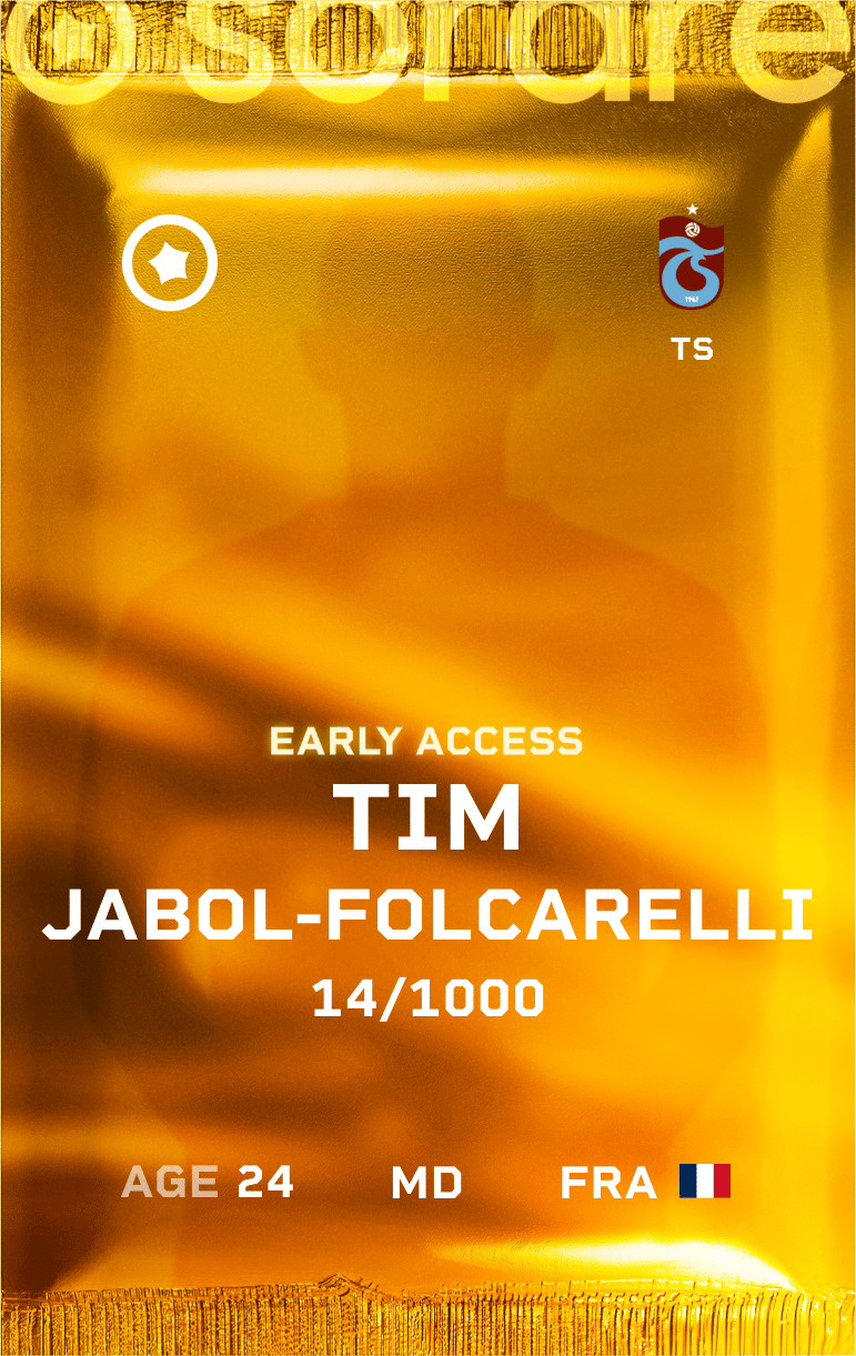 Tim Jabol-Folcarelli 2024-25 • Limited 14/1000