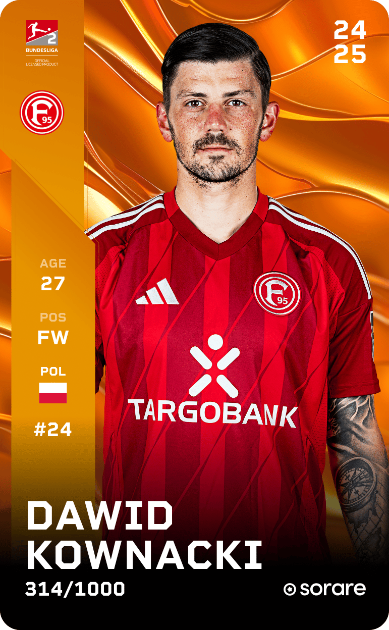 Dawid Kownacki 2024-25 • Limited 314/1000