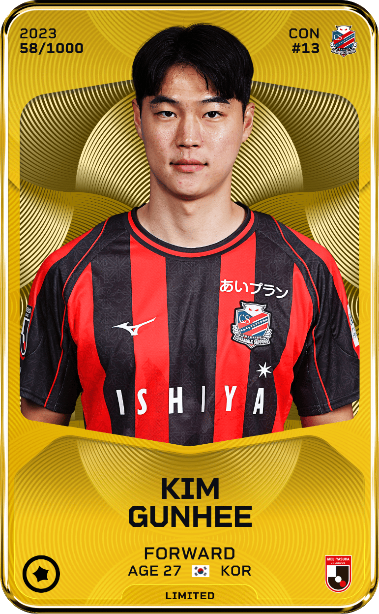 Kim GUNHEE 2023-24 • Limited 58/1000