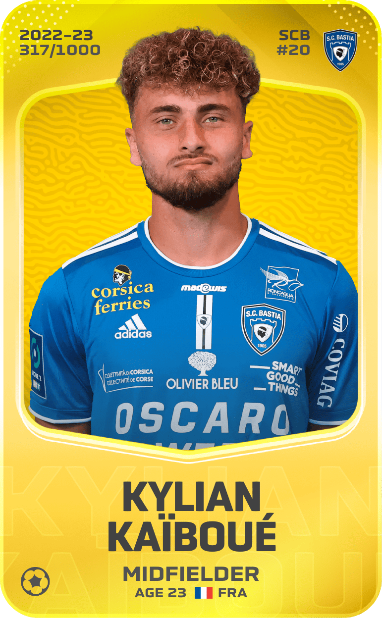 Kylian Kaïboué 2022-23 • Limited 317/1000