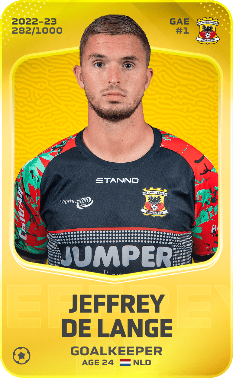 Jeffrey de Lange 2022-23 • Limited 282/1000