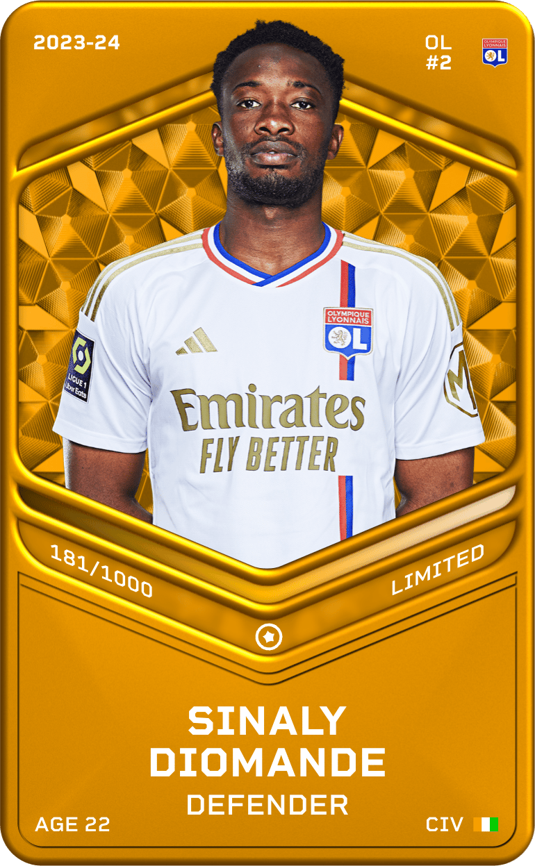Sinaly Diomande 2023-24 • Limited 181/1000