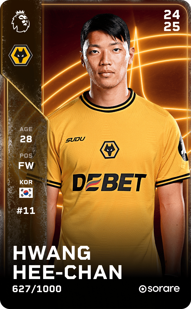 Hwang Hee-Chan 2024-25 • Limited 627/1000