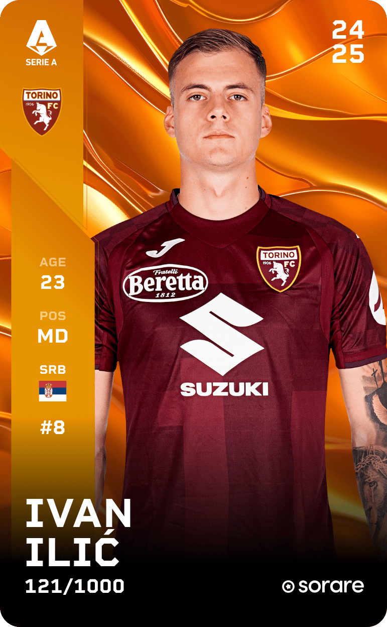 Ivan Ilić 2024-25 • Limited 121/1000