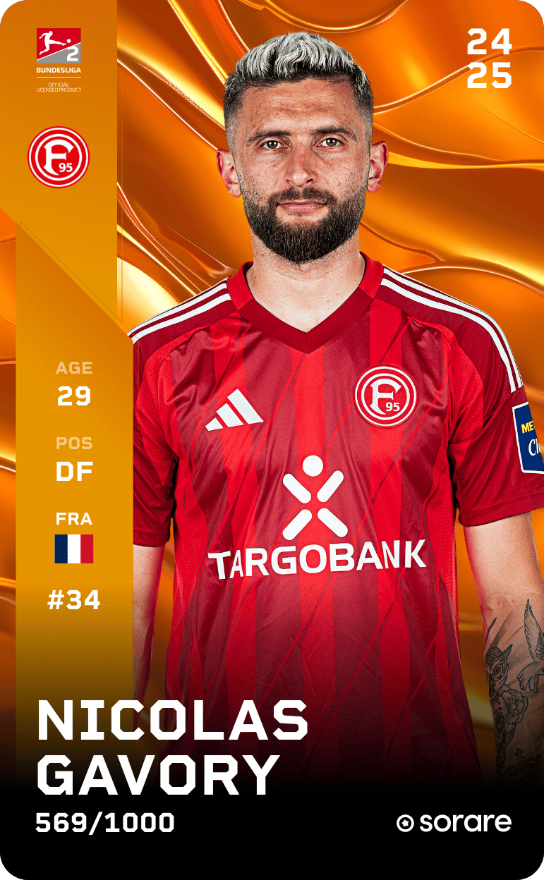 Nicolas Gavory 2024-25 • Limited 569/1000
