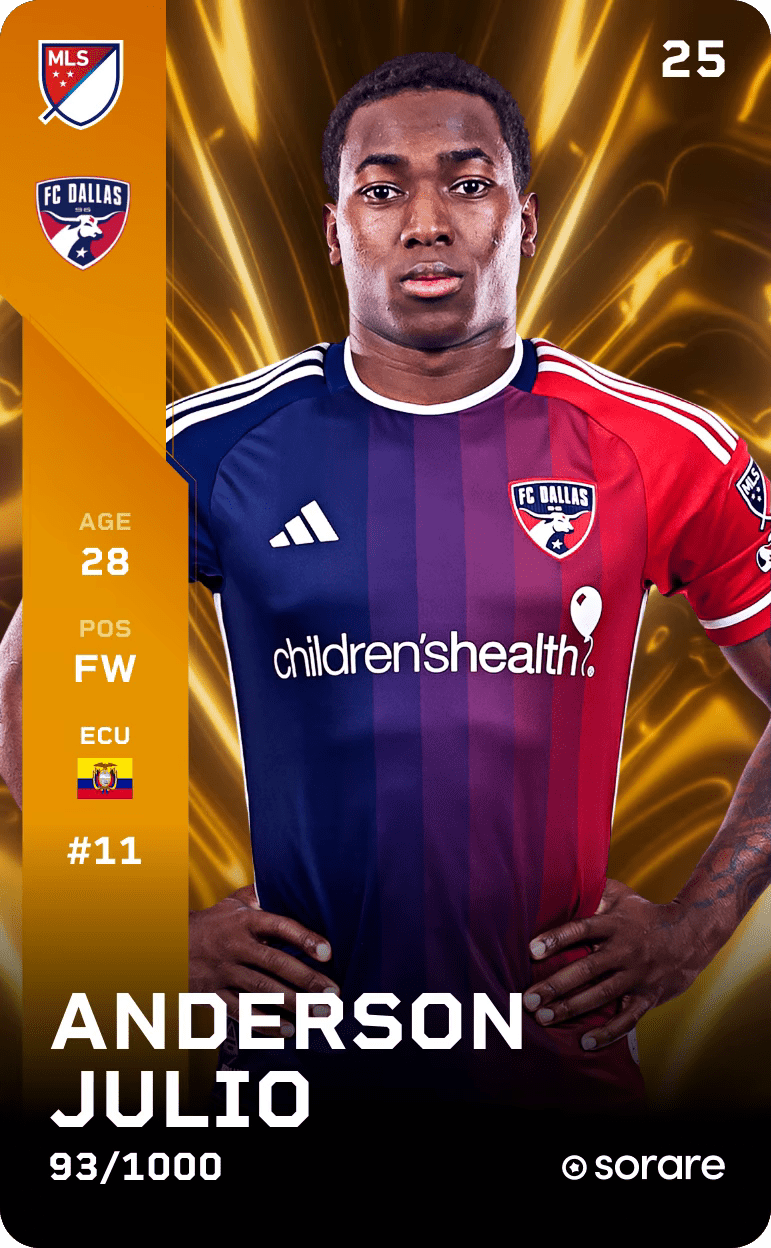 Anderson Julio 2025-26 • Limited 93/1000