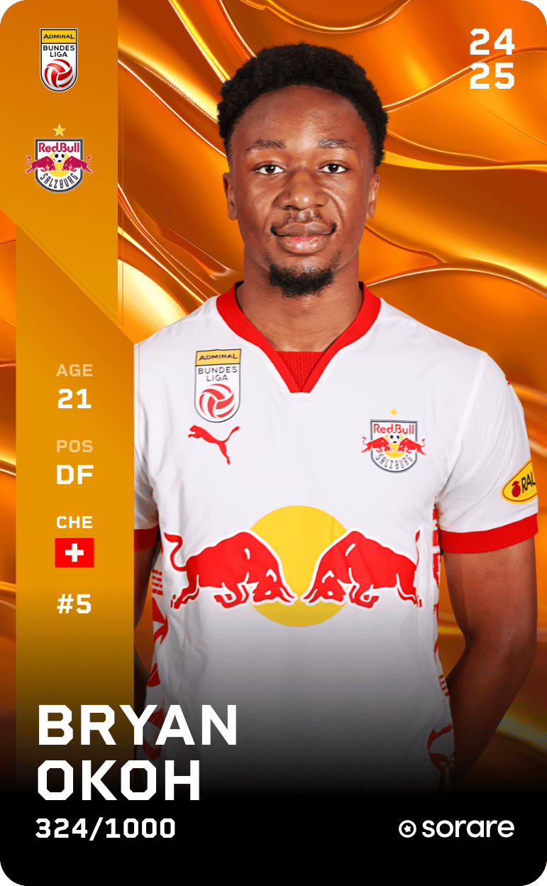 Bryan Okoh 2024-25 • Limited 324/1000