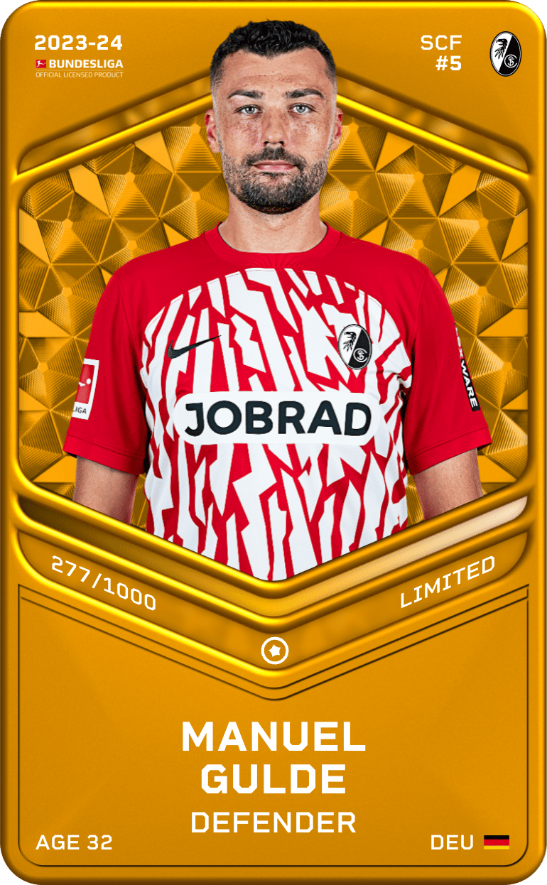 Manuel Gulde 2023-24 • Limited 277/1000