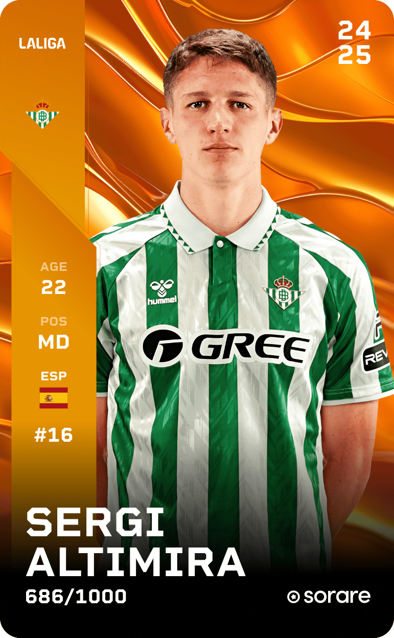 Sergi Altimira 2024-25 • Limited 686/1000