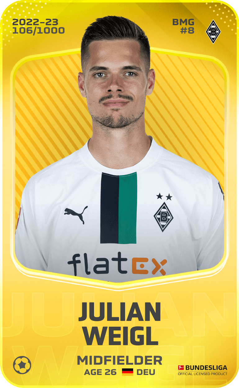 Julian Weigl 2022-23 • Limited 106/1000