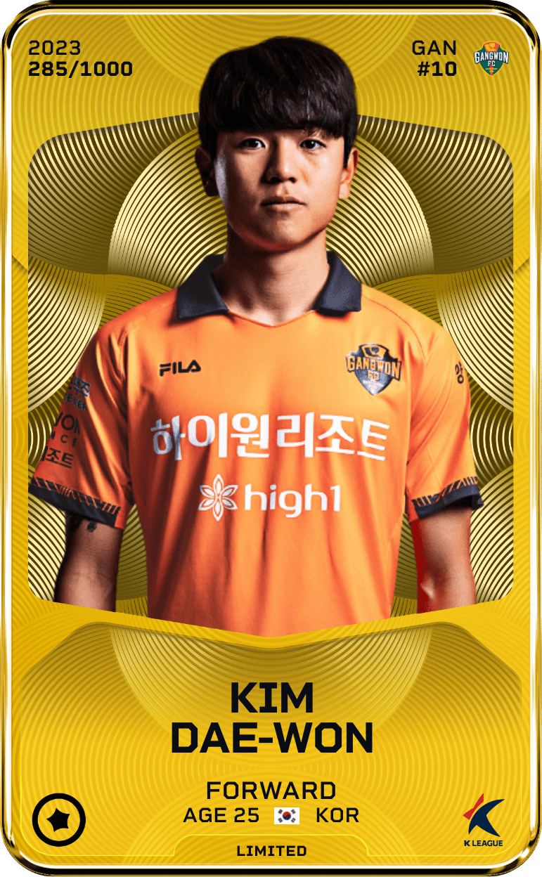 Kim Dae-Won 2023-24 • Limited 285/1000