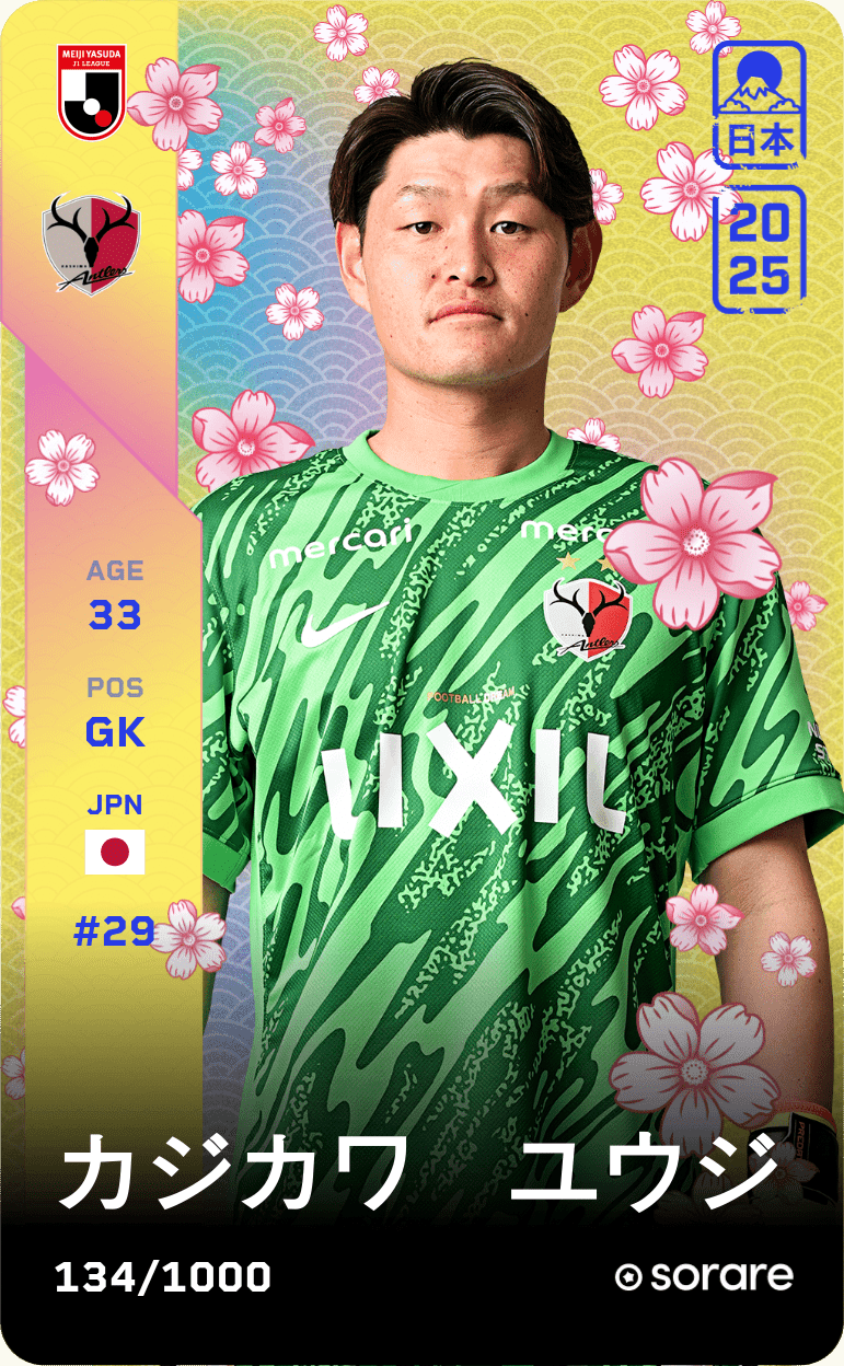 Yuji Kajikawa 2025-26 • Limited 134/1000