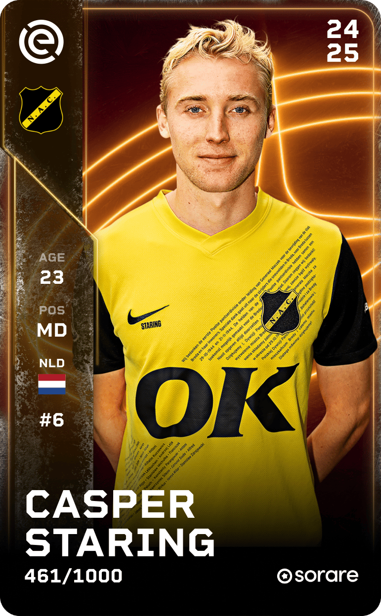 Casper Staring 2024-25 • Limited 461/1000