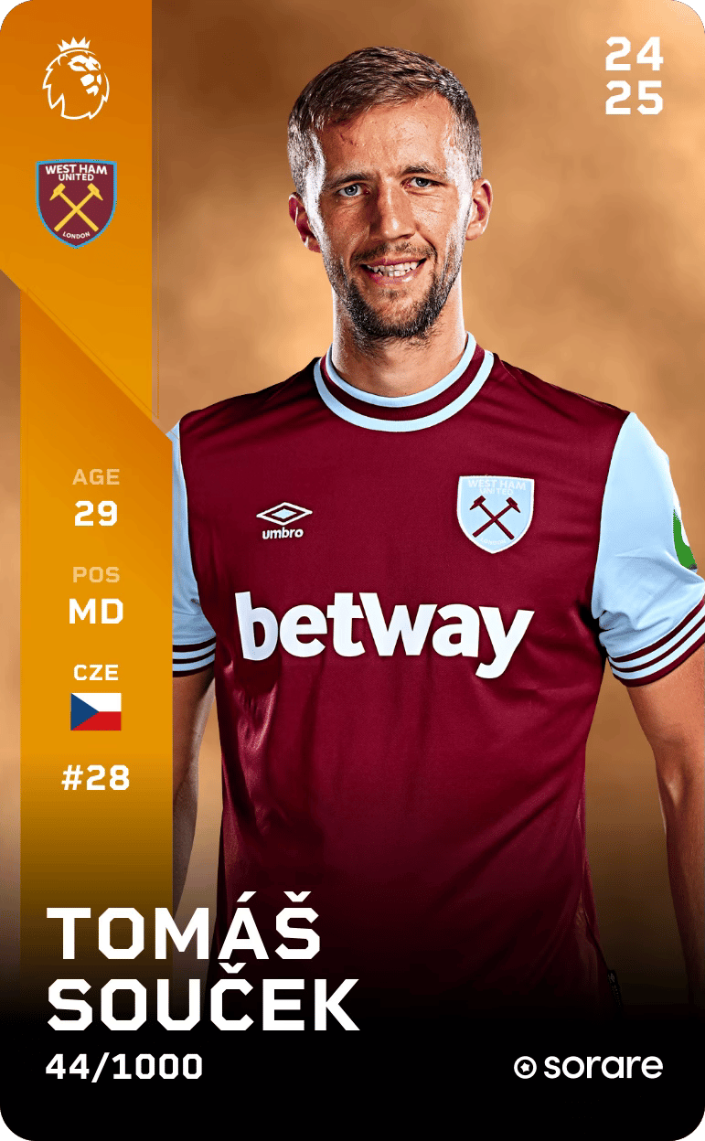 Tomáš Souček 2024-25 • Limited 44/1000