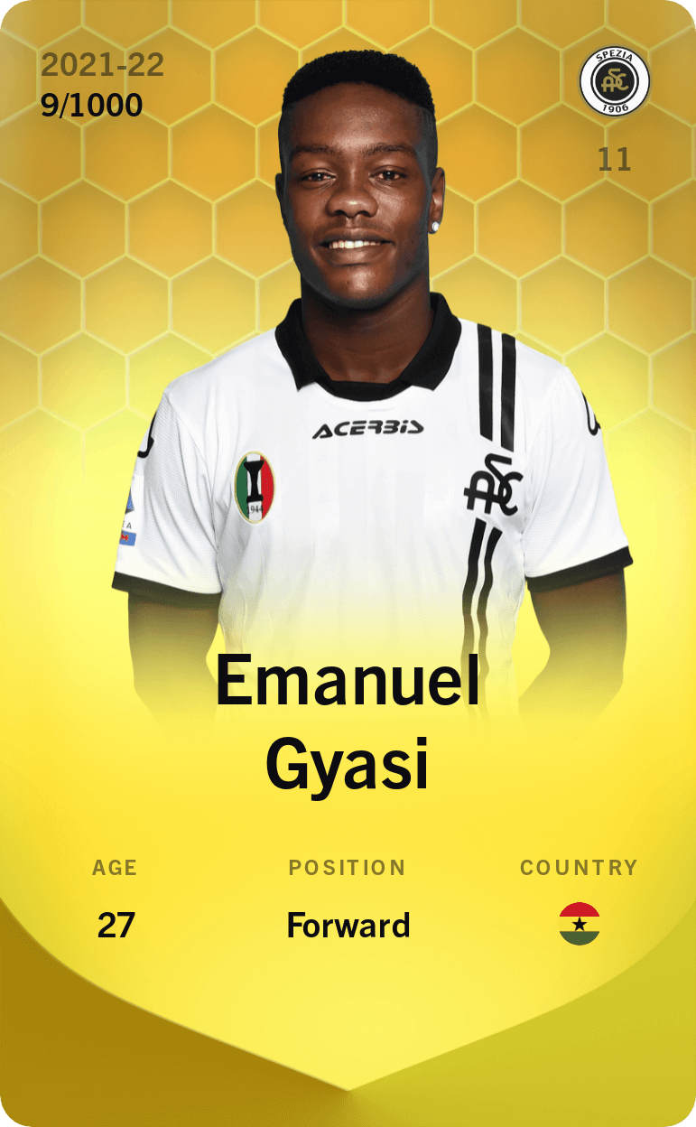 Emanuel Gyasi 2021-22 • Limited 9/1000