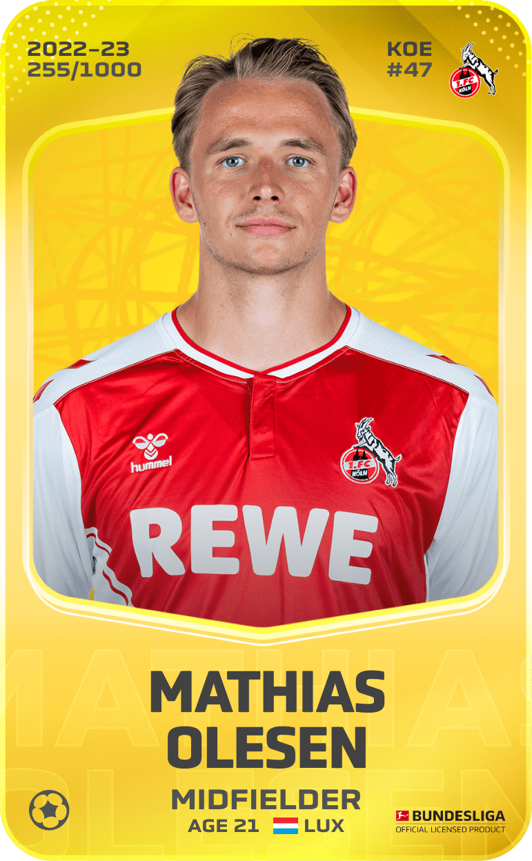 Mathias Olesen 2022-23 • Limited 255/1000