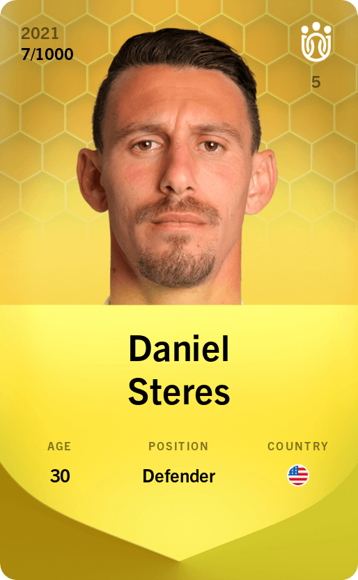 Daniel Steres 2021-22 • Limited 7/1000